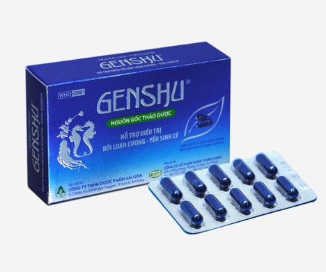 Thuốc Genshu: Bổ thận tráng dương