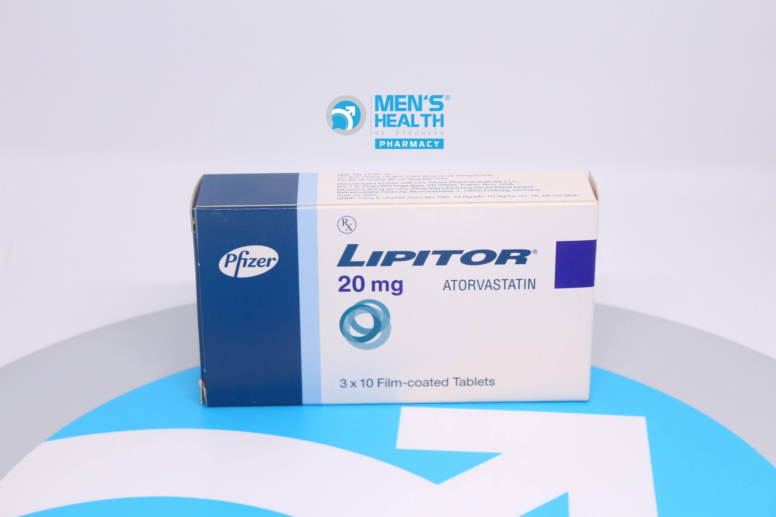 LIPITOR 20mg Gi m Cholesterol To n Ph n Nh Thu c Nam Khoa Men s 