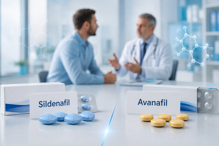 Sildenafil và Avanafil: Thuốc nào khởi phát nhanh hơn?
