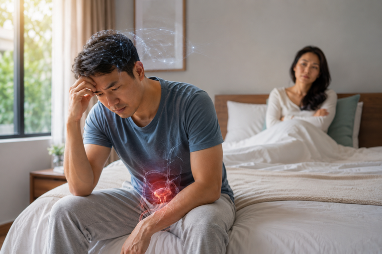 Vì Sao Vẫn Cương Buổi Sáng Nhưng Quan Hệ Lại Khó? Phân Tích Y Khoa Và Giải Pháp