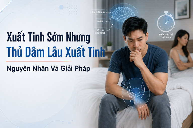 Xuất Tinh Sớm Nhưng Thủ Dâm Lâu Xuất Tinh