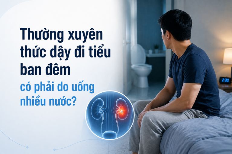 Thường Xuyên Thức Dậy Đi Tiểu Ban Đêm: Do Uống Nước Hay Cảnh Báo Bệnh Lý?