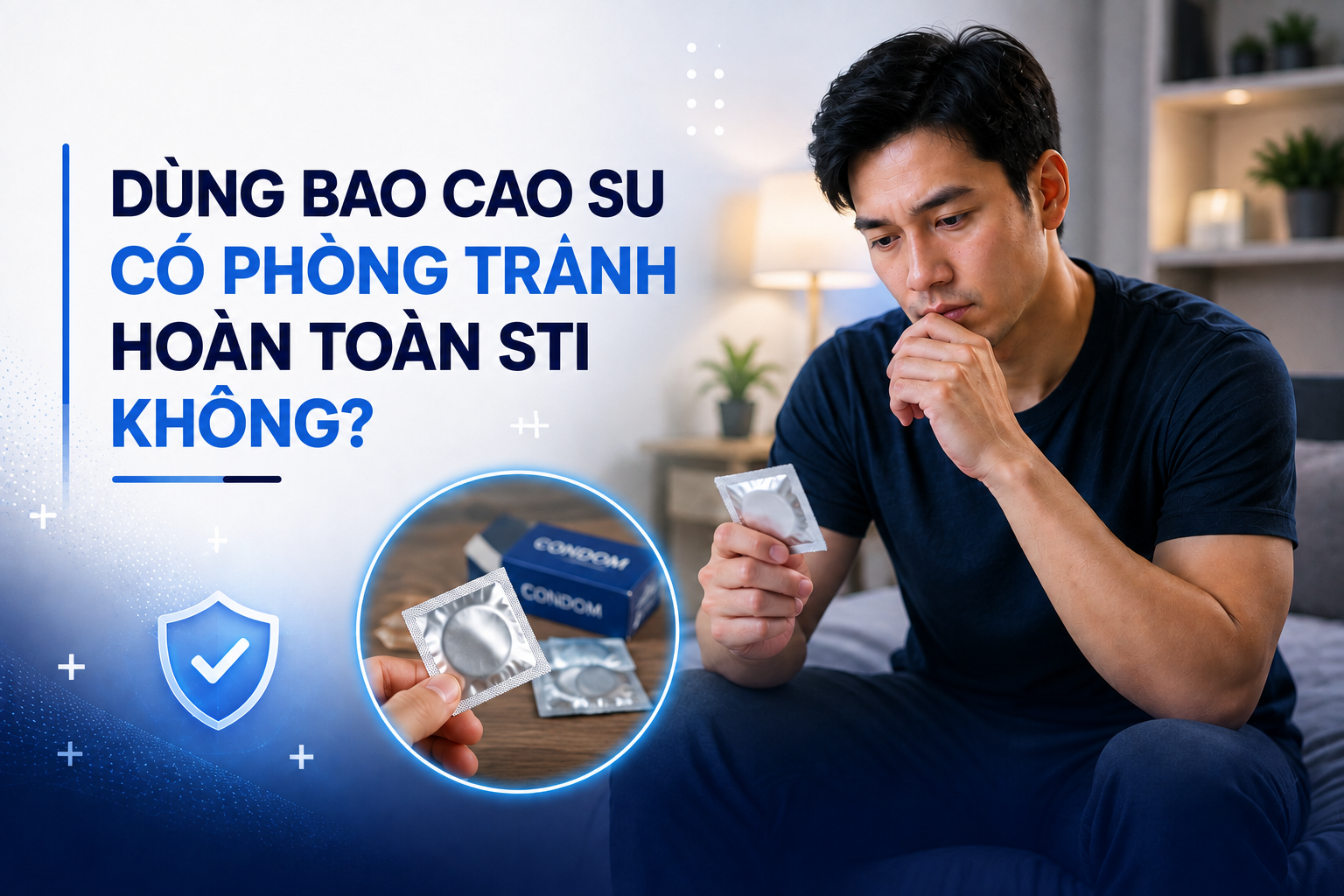 Dùng Bao Cao Su Có Phòng Tránh Hoàn Toàn STI Không? Sự Thật Y Khoa Cần Biết
