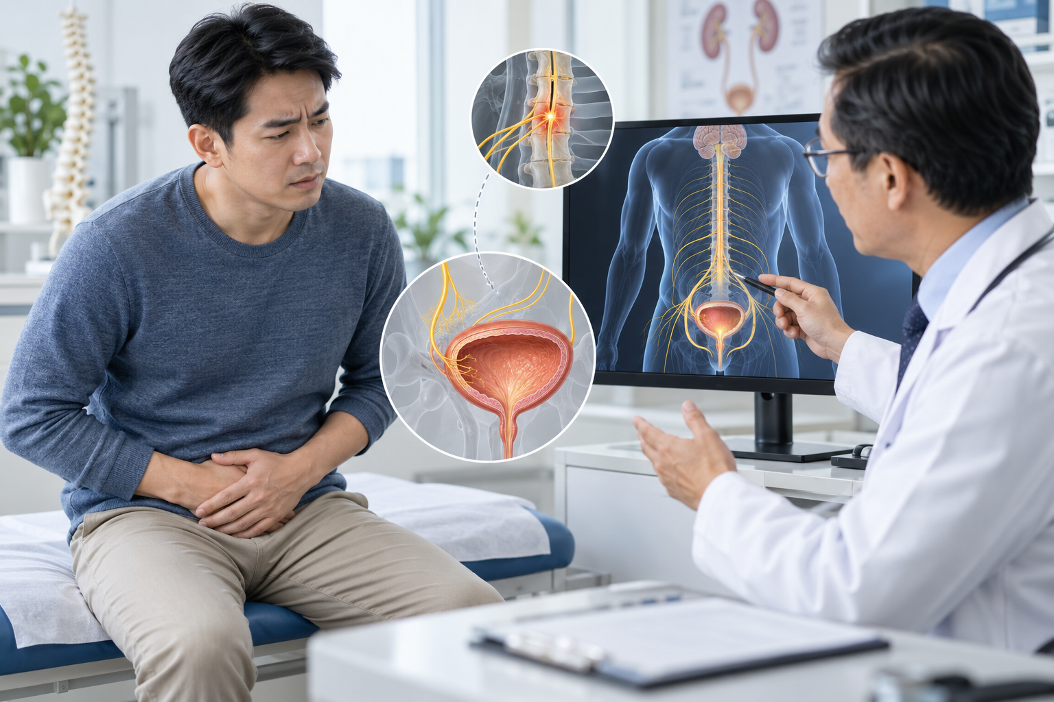 Bàng quang thần kinh: Nguyên nhân, dấu hiệu và cách điều trị