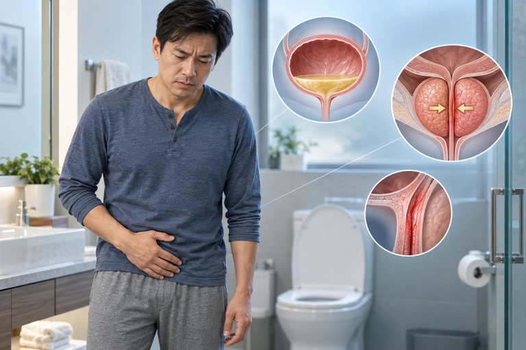 Tiểu Xong Vẫn Có Cảm Giác Chưa Hết Nước Tiểu Do Đâu?