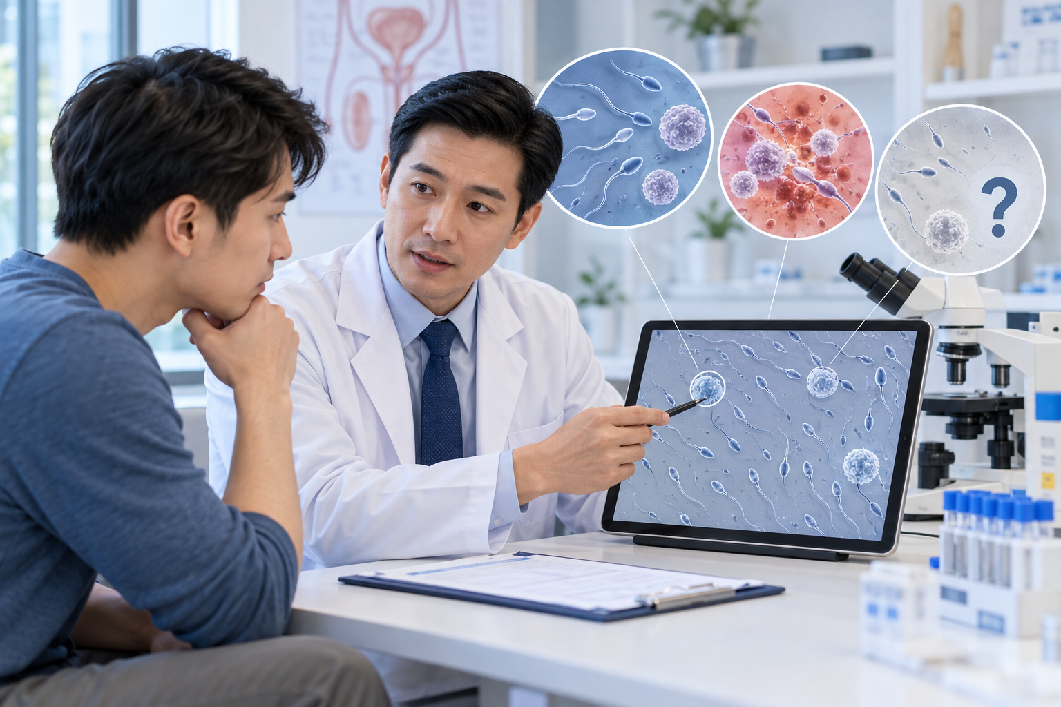 Bạch Cầu Trong Tinh Dịch Có Luôn Là Dấu Hiệu Nhiễm Trùng? Giải Đáp Chi Tiết
