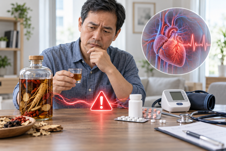 Tương Tác Giữa Rượu Thuốc Đông Y Và Thuốc Hạ Huyết Áp, Tim Mạch