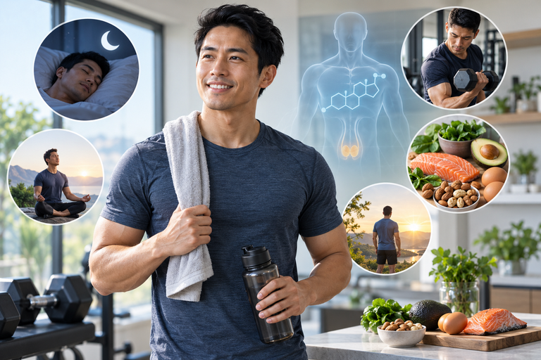 Cách Tăng Testosterone Tự Nhiên An Toàn, Hiệu Quả Cho Nam Giới