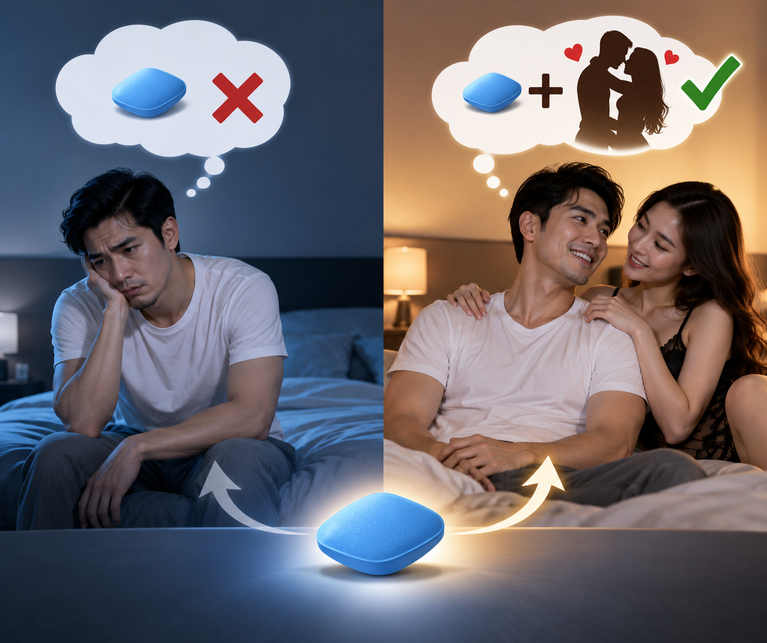 Nếu Uống Thuốc Cường Dương Mà Không Có Kích Thích Tình Dục Thì Thuốc Có Tác Dụng Không?