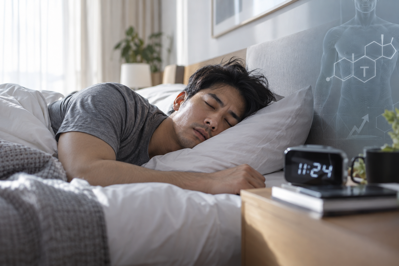 Ngủ quá nhiều có ảnh hưởng testosterone ở nam giới không