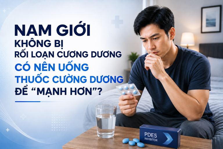 Nam Giới Không Bị Rối Loạn Cương Dương