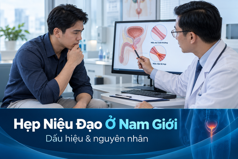 Hẹp Niệu Đạo Ở Nam Giới: Dấu Hiệu, Nguyên Nhân & Cách Xử Trí