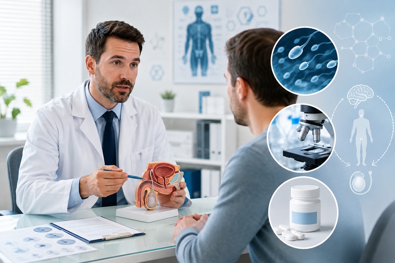 Clomiphene Citrate điều trị giảm mật độ tinh trùng thế nào